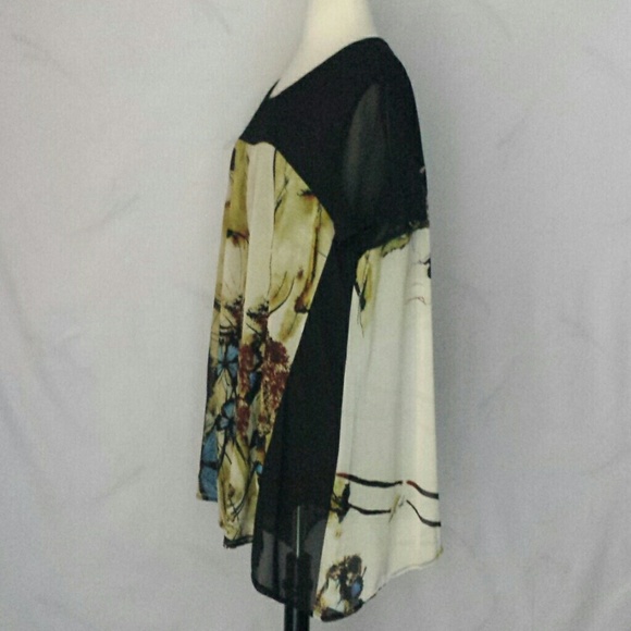 NWT Rongxuan Black Blouse / Tunic /Short Dress 4XL - Picture 3 of 8